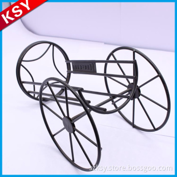 Trade Assurance Supplier Factory Price New Design Metal Bottle Holder Artistic Iron Wine Rack